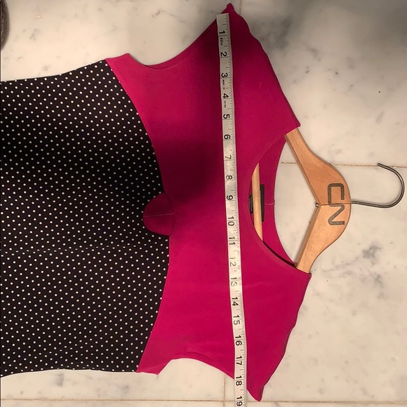 Eva Varro knee length polka dot dress. - Picture 11 of 11